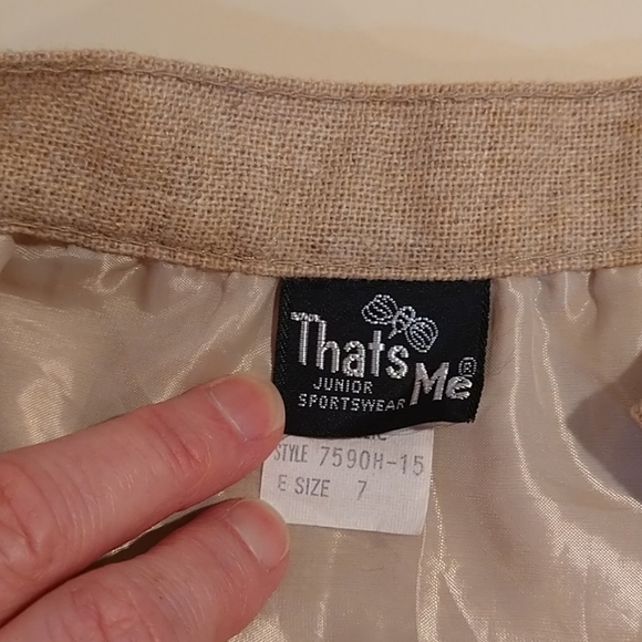 Vintage Tweed Skirt - Picture 4 of 5